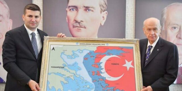 Μητσοτάκης για χάρτη Μπαχτσελί: Να πάρει θέση ο Ερντογάν για τις γελοιότητες