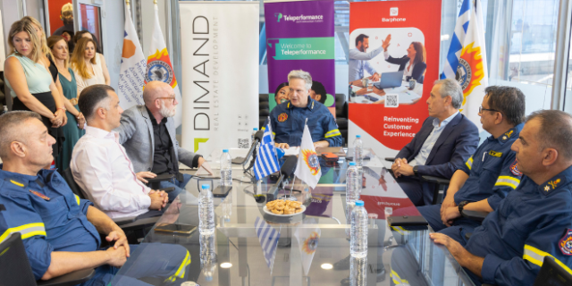 Η Teleperformance Greece, μαζί με την DIMAND Real Estate Development και την Barphone ενώνουν τις δυνάμεις τους και δωρίζουν 4 οχήματα στο Πυροσβεστικό Σώμα