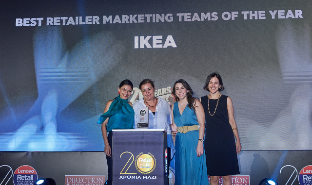 Σπουδαίες διακρίσεις για την ΙΚΕΑ στα Lenovo RetailBusiness Awards 2022