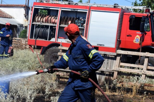 Φωτιά στην Αγία Μαρίνα Κορωπίου – Προληπτική εκκένωση στην περιοχή Ασκός στην Ζάκυνθο