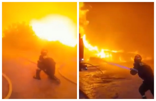 Φωτιά στην Πεντέλη: Βίντεο που κόβουν την ανάσα – Τιτάνια μάχη των Πυροσβεστών με τις φλόγες