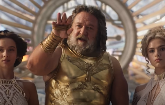 Ράσελ Κρόου: Στην ταινία Thor 4 γύρισε δύο φορές τις σκηνές του ως “Δίας” – Η διαφωνία για την ελληνική προφορά