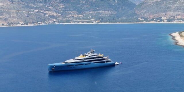 Στο Λιμένι της Μάνης το πολυτελές megayacht “AVIVA” του ιδιοκτήτη της Τότεναμ