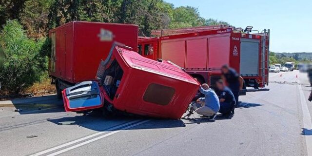 Κρήτη: Θανατηφόρο τροχαίο στον ΒΟΑΚ – Μια νεκρή κι ένας τραυματίας