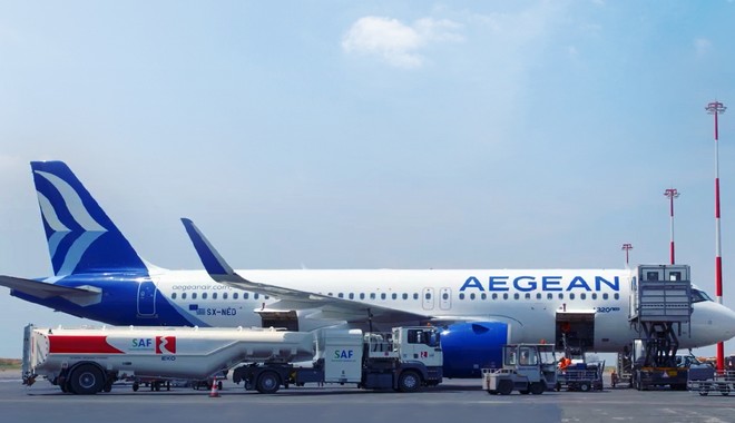 AEGEAN και ΕΛΛΗΝΙΚΑ ΠΕΤΡΕΛΑΙΑ κάνουν πράξη τις πρώτες πράσινες πτήσεις στην Ελλάδα