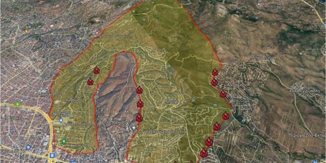 Πυροσβεστική για φωτιά στην Πεντέλη: Ενεργά μέτωπα σε Γέρακα, Ανθούσα, Παλλήνη, Διώνη και Λ. Μαραθώνος – 30 διακομιδές πολιτών