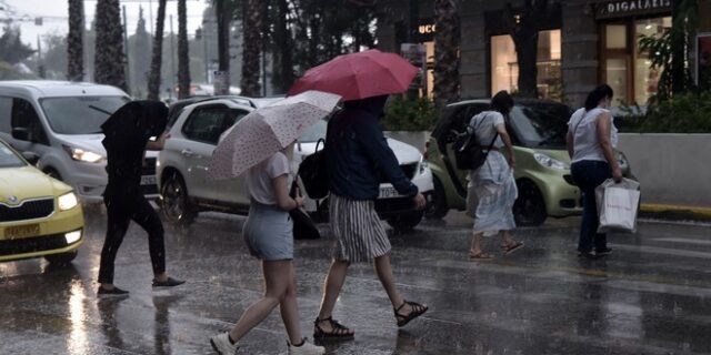 Έκτακτο δελτίο καιρού: Ισχυρές βροχές και καταιγίδες – Κορύφωση ισχυρών φαινομένων την Κυριακή
