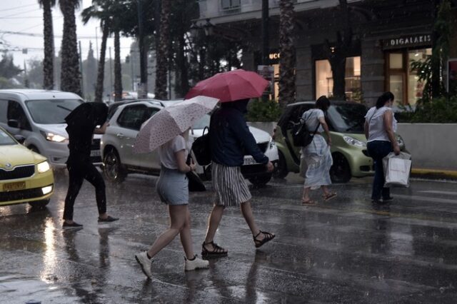 Έκτακτο δελτίο καιρού: Ισχυρές βροχές και καταιγίδες – Κορύφωση ισχυρών φαινομένων την Κυριακή
