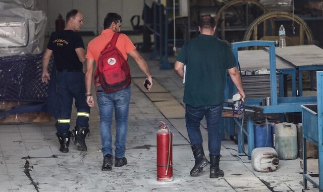 Άλιμος: Έκρηξη και φωτιά σε συνεργείο σκαφών  – Τρεις τραυματίες