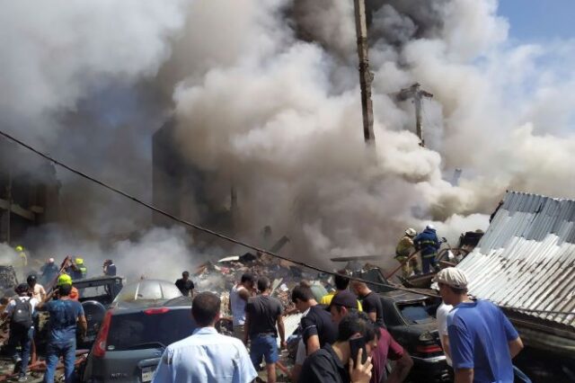 Αρμενία: Ισχυρή έκρηξη σε αγορά στο Γερεβάν – Τουλάχιστον 1 νεκρός και 45 τραυματίες