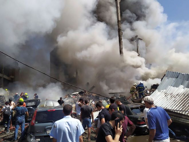 Αρμενία: Ισχυρή έκρηξη σε αγορά στο Γερεβάν – Τουλάχιστον 1 νεκρός και 45 τραυματίες
