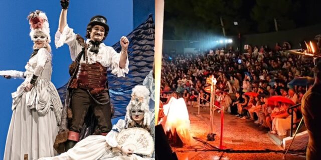 Βασίλης Χαραλαμπόπουλος: Συγκινείται με θεατές που αψηφούν τη βροχή – “Σαν νυχτερινό μπάνιο βλέποντας θέατρο”