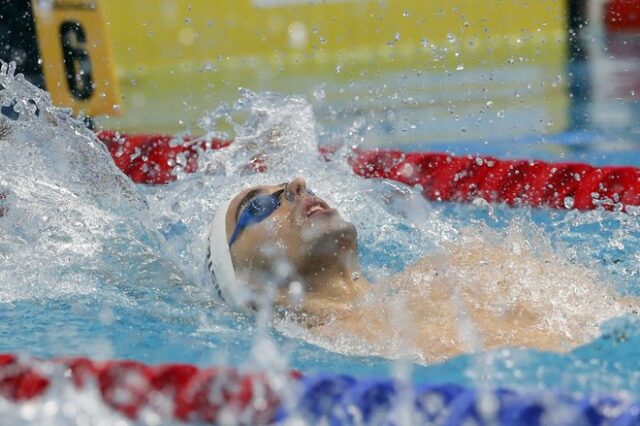 Ευρωπαϊκό κολύμβησης: Ο Χρήστου κατέκτησε το ασημένιο στα 100μ. ύπτιο