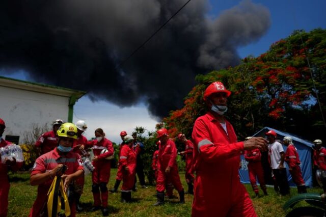 Κούβα: Μεγάλη φωτιά σε πετρελαϊκές εγκαταστάσεις – Τραυματίες και αγνοούμενοι