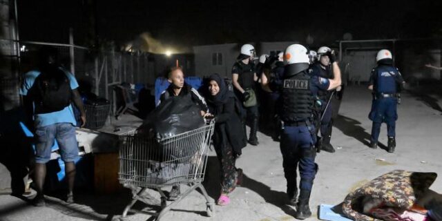 Ένταση στην δομή φιλοξενίας μεταναστών στον Ελαιώνα