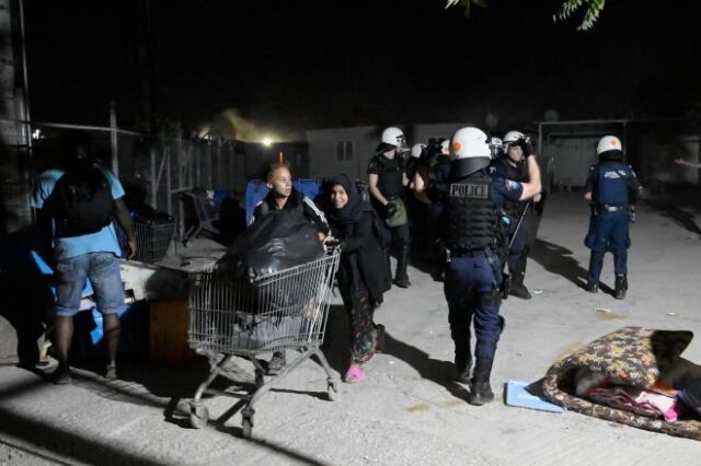 Ένταση στην δομή φιλοξενίας μεταναστών στον Ελαιώνα