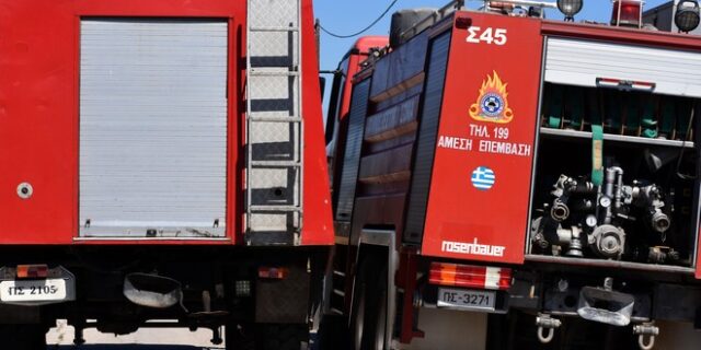Φωτιά στην Αχλαδιά Ξάνθης – Επιχειρούν και εναέρια μέσα