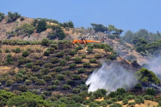 Κρήτη: Συνελήφθη 86χρονος για τη μεγάλη φωτιά στη Βιάννο – Εικόνες από την καταστροφή