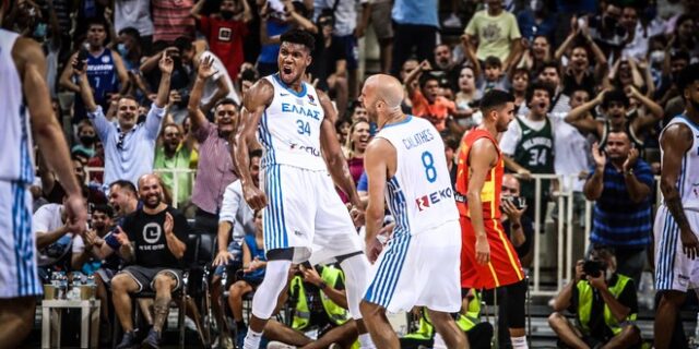 Ελλάδα – Ισπανία 86-70: Μυθικός Αντετοκούνμπο, μυθικό party με 16 χιλιάδες καλεσμένους στο ΟΑΚΑ