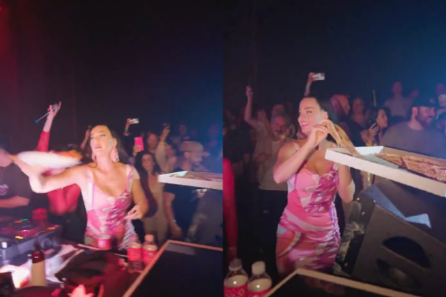 Katy Perry: Πετάει πίτσες στους θαυμαστές της και το Twitter εξαγριώνεται