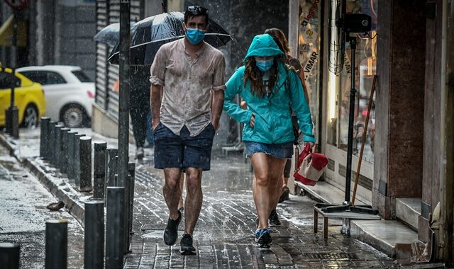 Επιδείνωση του καιρού: Πτώση θερμοκρασίας και βροχές στην Αττική – Καταιγίδες στα βόρεια