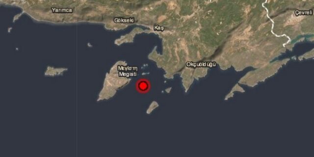 Σεισμός 4,3 Ρίχτερ στην Τουρκία – Αισθητός στο Καστελόριζο