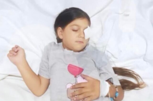 Έκκληση βοήθειας για την 6χρονη Κυριακούλα από την Κομοτηνή – Διαγνώστηκε με καρκίνο στο μάτι