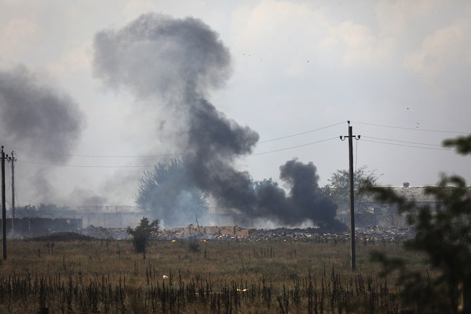Εκρήξεις κοντά σε στρατιωτικό αεροδρόμιο στην Κριμαία