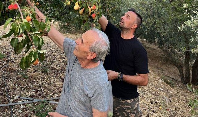 Γιώργος Λιανός: Διακοπές στον τόπο καταγωγής του – Η ανάρτηση με την κόρη και τον πατέρα του