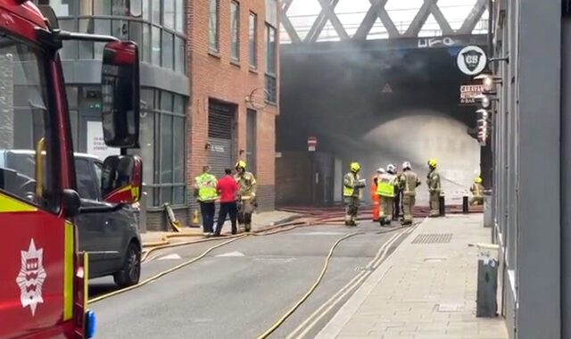 Λονδίνο: Μεγάλη φωτιά κοντά στην στάση London Bridge