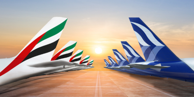 Emirates και AEGEAN ανακοινώνουν την έναρξη της συνεργασίας τους για πτήσεις κοινού κωδικού