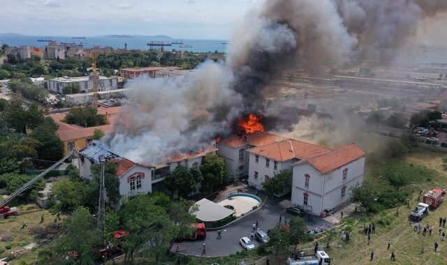 Κωνσταντινούπολη: Φωτιά στο ελληνικό νοσοκομείο – Μεγάλη καταστροφή