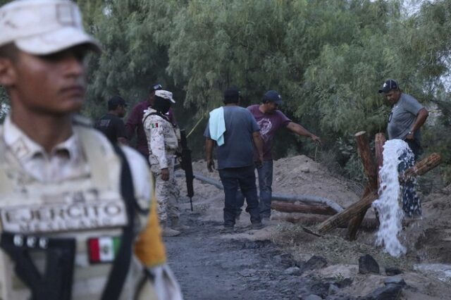 Μεξικό: Αγωνία για τους 10 παγιδευμένους ανθρακωρύχους – Ανέβηκε το επίπεδο του νερού