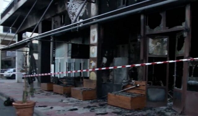 Φωτιά σε καφετέρια στο Περιστέρι – Καταστράφηκε ολοσχερώς η επιχείρηση