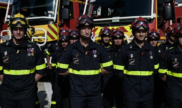 Στην Ελλάδα η αποστολή των Γάλλων πυροσβεστών