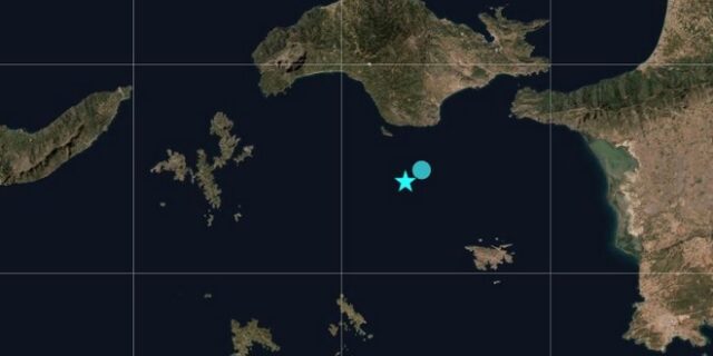 Σάμος: Διπλός σεισμός 4,7 και 5,2 Ρίχτερ – Δεν αναφέρθηκαν ζημιές