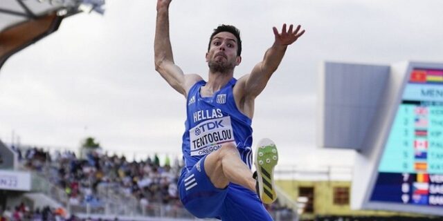 Τεντόγλου: Πρώτος με άλμα 8,13μ. και νέο ρεκόρ στο Diamond League