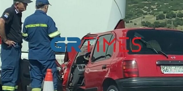 Τραγωδία στην Εγνατία Οδό: Νεκρή 66χρονη έπειτα από πρόσκρουση σε λεωφορείο