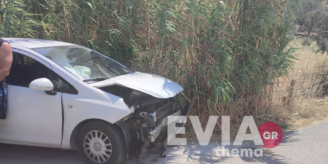 Εύβοια: Σφοδρό τροχαίο στις Πετριές – Μία τραυματίας