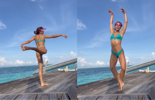 Ειρήνη Παπαδοπούλου: Χορεύει δίπλα στην θάλασσα και εντυπωσιάζει