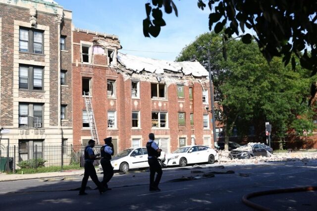 Σικάγο: Έκρηξη σε συγκρότημα κατοικιών – Τουλάχιστον έξι τραυματίες