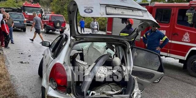 Τροχαίο στην Ε.Ο. Πατρών-Πύργου: 2 νεκροί κι ένας τραυματίας ο τελικός απολογισμός