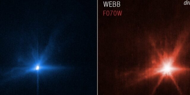 DART: Webb και Hubble φωτογράφισαν την πρόσκρουσή του στον αστεροειδή Δίμορφο