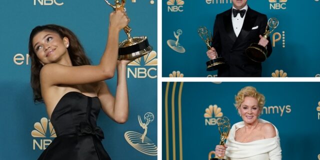 EMMY 2022: Zendaya και Succession οι μεγάλοι νικητές – Αναλυτικά ποιοι κέρδισαν τα βραβεία