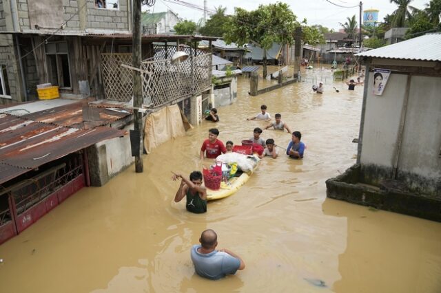 Φιλιππίνες: Νεκροί πέντε διασώστες από τον τυφώνα Νόρου