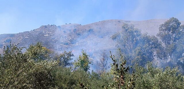 Φωτιά στα Χανιά – Ζητήθηκε η συνδρομή εναέριων μέσων