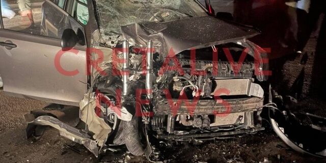 Τραγικό τροχαίο στην Κρήτη: Νεκρός 27χρονος μετά από σύγκρουση μηχανής με ΙΧ