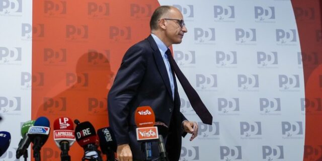 Ενρίκο Λέτα: “Θα κάνουμε σκληρή αντιπολίτευση, η Ιταλία δεν θα εγκαταλείψει τις ευρωπαϊκές αρχές”