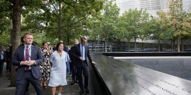 Μητσοτάκης: Επίσκεψη στο ground zero και στον Ιερό Ναό του Αγίου Νικολάου στη Νέα Υόρκη