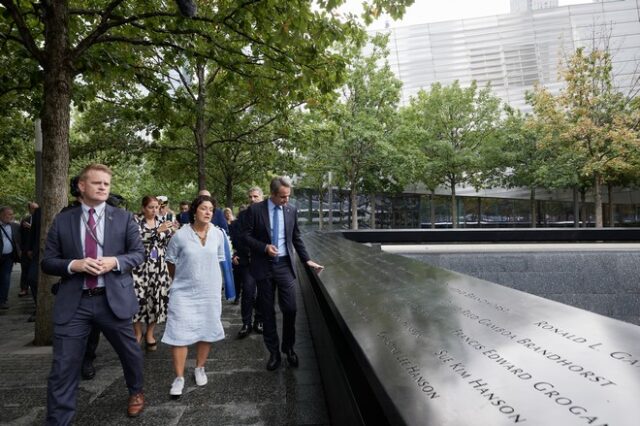 Μητσοτάκης: Επίσκεψη στο ground zero και στον Ιερό Ναό του Αγίου Νικολάου στη Νέα Υόρκη